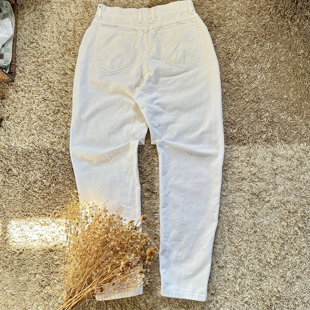 Vintage 90s Lee White Jeans Made in USA Women’s  Size 29x31